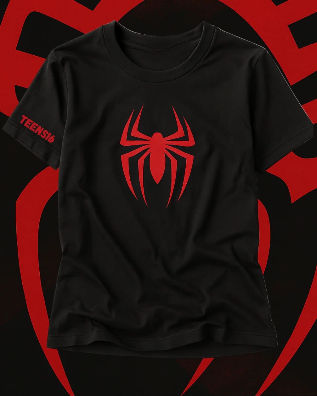 Spider Premium Fitted Tee by Threadtopaz