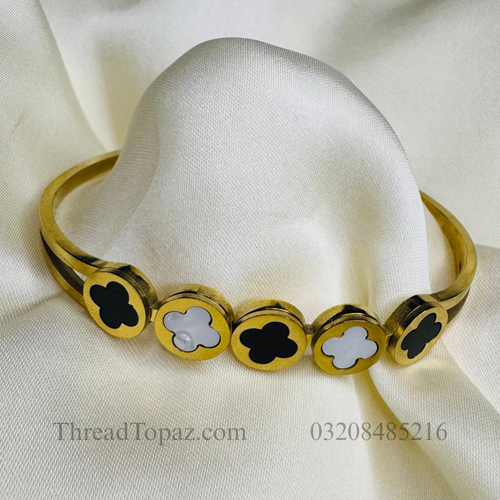 Black Stone Bangles